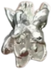 Silver-tone wreath component