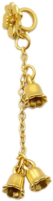 Golden Lily of the Valley Charm