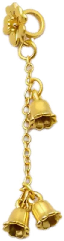 Golden Lily of the Valley Charm