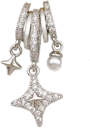 Galaxy Star Pearl Charm