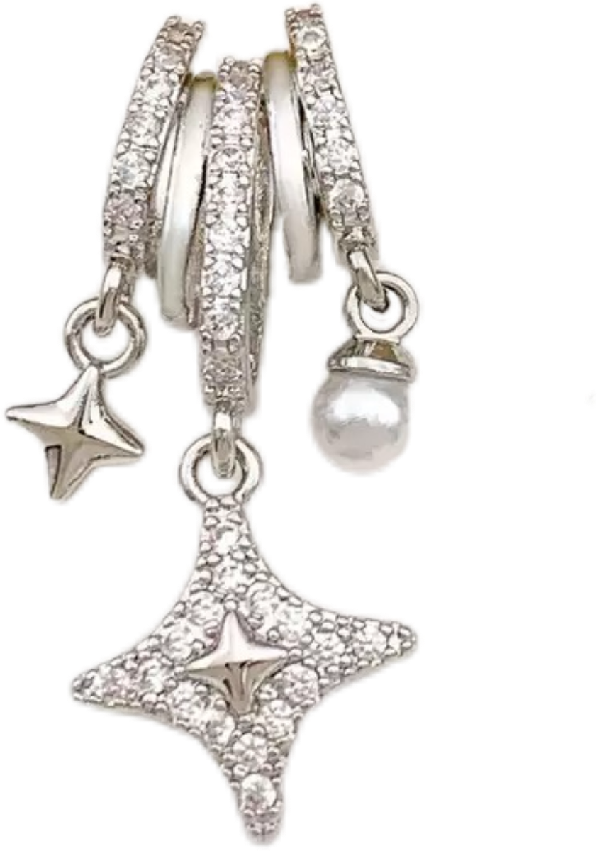 Galaxy Star Pearl Charm