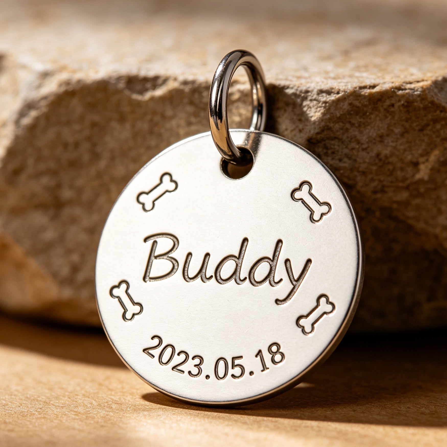 Personalized Engraved Pet Pendant Tag